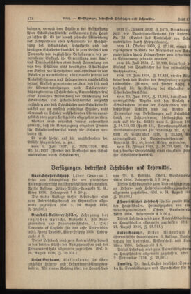 Verordnungsblatt für die Dienstbereiche der Bundesministerien für Unterricht und kulturelle Angelegenheiten bzw. Wissenschaft und Verkehr 19360915 Seite: 12