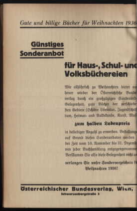 Verordnungsblatt für die Dienstbereiche der Bundesministerien für Unterricht und kulturelle Angelegenheiten bzw. Wissenschaft und Verkehr 19361101 Seite: 6