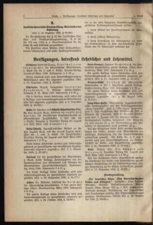 Verordnungsblatt für die Dienstbereiche der Bundesministerien für Unterricht und kulturelle Angelegenheiten bzw. Wissenschaft und Verkehr 19370101 Seite: 2