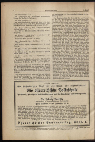 Verordnungsblatt für die Dienstbereiche der Bundesministerien für Unterricht und kulturelle Angelegenheiten bzw. Wissenschaft und Verkehr 19370101 Seite: 4