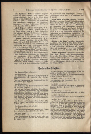 Verordnungsblatt für die Dienstbereiche der Bundesministerien für Unterricht und kulturelle Angelegenheiten bzw. Wissenschaft und Verkehr 19370115 Seite: 2