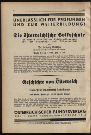 Verordnungsblatt für die Dienstbereiche der Bundesministerien für Unterricht und kulturelle Angelegenheiten bzw. Wissenschaft und Verkehr 19370115 Seite: 4