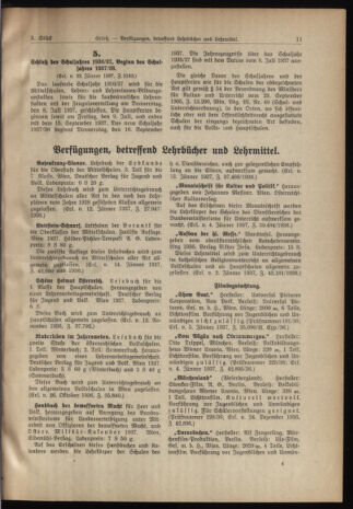 Verordnungsblatt für die Dienstbereiche der Bundesministerien für Unterricht und kulturelle Angelegenheiten bzw. Wissenschaft und Verkehr 19370201 Seite: 3