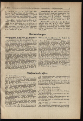 Verordnungsblatt für die Dienstbereiche der Bundesministerien für Unterricht und kulturelle Angelegenheiten bzw. Wissenschaft und Verkehr 19370201 Seite: 5