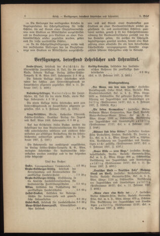 Verordnungsblatt für die Dienstbereiche der Bundesministerien für Unterricht und kulturelle Angelegenheiten bzw. Wissenschaft und Verkehr 19370301 Seite: 10