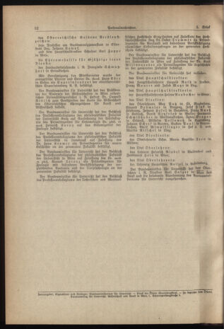 Verordnungsblatt für die Dienstbereiche der Bundesministerien für Unterricht und kulturelle Angelegenheiten bzw. Wissenschaft und Verkehr 19370301 Seite: 12