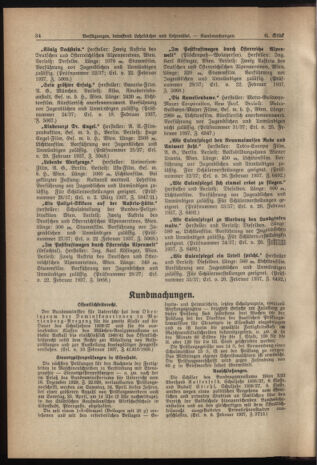 Verordnungsblatt für die Dienstbereiche der Bundesministerien für Unterricht und kulturelle Angelegenheiten bzw. Wissenschaft und Verkehr 19370315 Seite: 2