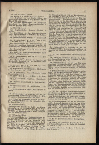 Verordnungsblatt für die Dienstbereiche der Bundesministerien für Unterricht und kulturelle Angelegenheiten bzw. Wissenschaft und Verkehr 19370415 Seite: 11