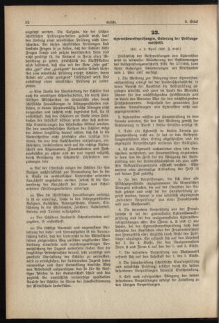 Verordnungsblatt für die Dienstbereiche der Bundesministerien für Unterricht und kulturelle Angelegenheiten bzw. Wissenschaft und Verkehr 19370415 Seite: 6