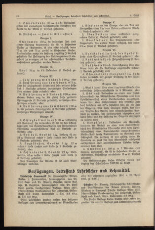 Verordnungsblatt für die Dienstbereiche der Bundesministerien für Unterricht und kulturelle Angelegenheiten bzw. Wissenschaft und Verkehr 19370501 Seite: 8