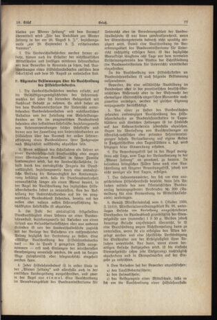 Verordnungsblatt für die Dienstbereiche der Bundesministerien für Unterricht und kulturelle Angelegenheiten bzw. Wissenschaft und Verkehr 19370515 Seite: 7