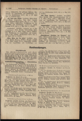 Verordnungsblatt für die Dienstbereiche der Bundesministerien für Unterricht und kulturelle Angelegenheiten bzw. Wissenschaft und Verkehr 19370615 Seite: 19