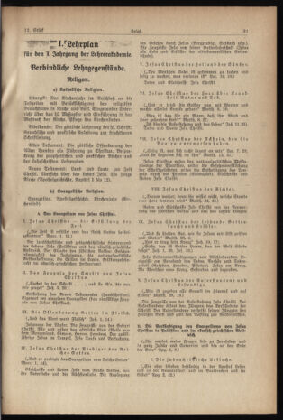 Verordnungsblatt für die Dienstbereiche der Bundesministerien für Unterricht und kulturelle Angelegenheiten bzw. Wissenschaft und Verkehr 19370615 Seite: 7