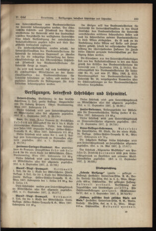 Verordnungsblatt für die Dienstbereiche der Bundesministerien für Unterricht und kulturelle Angelegenheiten bzw. Wissenschaft und Verkehr 19371001 Seite: 3