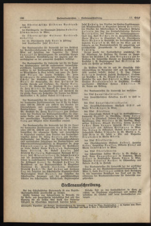 Verordnungsblatt für die Dienstbereiche der Bundesministerien für Unterricht und kulturelle Angelegenheiten bzw. Wissenschaft und Verkehr 19371001 Seite: 6