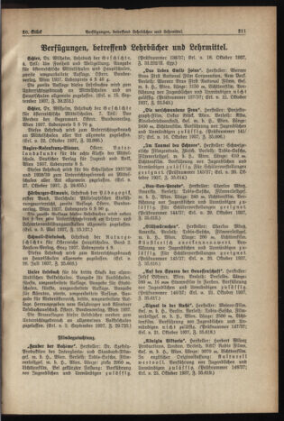 Verordnungsblatt für die Dienstbereiche der Bundesministerien für Unterricht und kulturelle Angelegenheiten bzw. Wissenschaft und Verkehr 19371115 Seite: 11