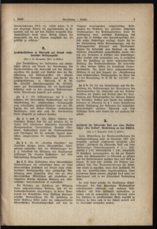 Verordnungsblatt für die Dienstbereiche der Bundesministerien für Unterricht und kulturelle Angelegenheiten bzw. Wissenschaft und Verkehr 19380101 Seite: 3