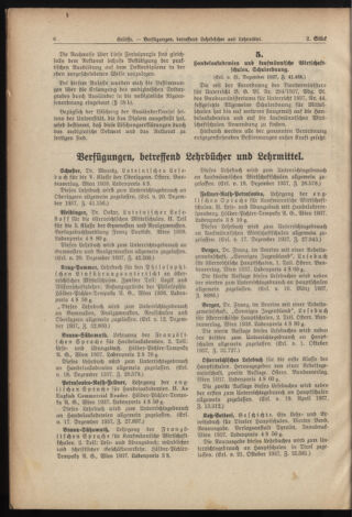 Verordnungsblatt für die Dienstbereiche der Bundesministerien für Unterricht und kulturelle Angelegenheiten bzw. Wissenschaft und Verkehr 19380115 Seite: 2