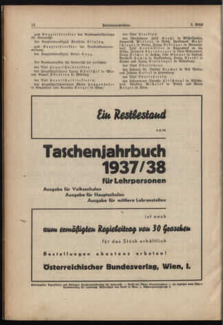 Verordnungsblatt für die Dienstbereiche der Bundesministerien für Unterricht und kulturelle Angelegenheiten bzw. Wissenschaft und Verkehr 19380115 Seite: 8