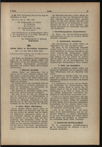 Verordnungsblatt für die Dienstbereiche der Bundesministerien für Unterricht und kulturelle Angelegenheiten bzw. Wissenschaft und Verkehr 19380701 Seite: 5