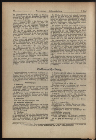 Verordnungsblatt für die Dienstbereiche der Bundesministerien für Unterricht und kulturelle Angelegenheiten bzw. Wissenschaft und Verkehr 19380701 Seite: 8