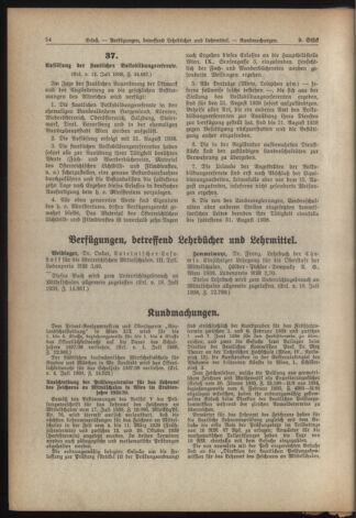 Verordnungsblatt für die Dienstbereiche der Bundesministerien für Unterricht und kulturelle Angelegenheiten bzw. Wissenschaft und Verkehr 19380801 Seite: 2