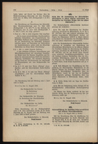 Verordnungsblatt für die Dienstbereiche der Bundesministerien für Unterricht und kulturelle Angelegenheiten bzw. Wissenschaft und Verkehr 19380915 Seite: 6