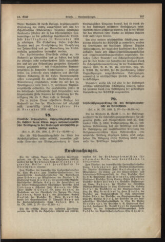 Verordnungsblatt für die Dienstbereiche der Bundesministerien für Unterricht und kulturelle Angelegenheiten bzw. Wissenschaft und Verkehr 19381101 Seite: 3