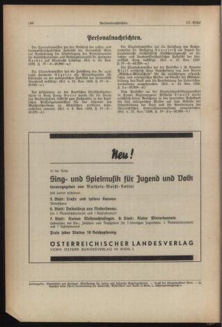 Verordnungsblatt für die Dienstbereiche der Bundesministerien für Unterricht und kulturelle Angelegenheiten bzw. Wissenschaft und Verkehr 19381201 Seite: 36