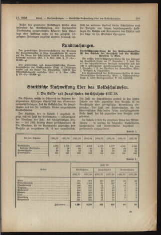 Verordnungsblatt für die Dienstbereiche der Bundesministerien für Unterricht und kulturelle Angelegenheiten bzw. Wissenschaft und Verkehr 19381201 Seite: 9