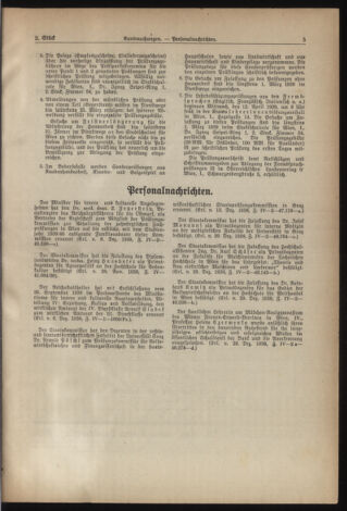 Verordnungsblatt für die Dienstbereiche der Bundesministerien für Unterricht und kulturelle Angelegenheiten bzw. Wissenschaft und Verkehr 19390115 Seite: 3