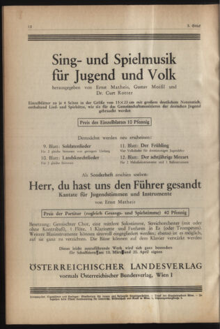 Verordnungsblatt für die Dienstbereiche der Bundesministerien für Unterricht und kulturelle Angelegenheiten bzw. Wissenschaft und Verkehr 19390201 Seite: 6