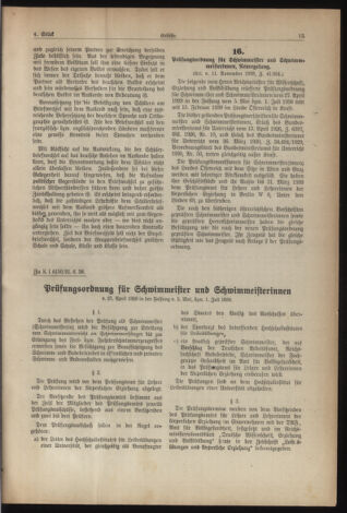 Verordnungsblatt für die Dienstbereiche der Bundesministerien für Unterricht und kulturelle Angelegenheiten bzw. Wissenschaft und Verkehr 19390215 Seite: 3