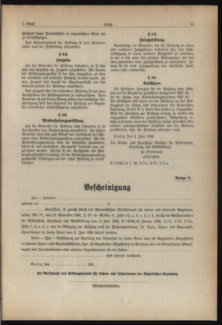 Verordnungsblatt für die Dienstbereiche der Bundesministerien für Unterricht und kulturelle Angelegenheiten bzw. Wissenschaft und Verkehr 19390301 Seite: 13