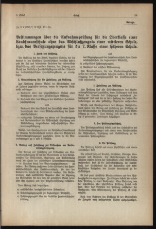 Verordnungsblatt für die Dienstbereiche der Bundesministerien für Unterricht und kulturelle Angelegenheiten bzw. Wissenschaft und Verkehr 19390301 Seite: 17