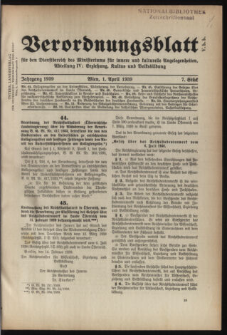 Verordnungsblatt für die Dienstbereiche der Bundesministerien für Unterricht und kulturelle Angelegenheiten bzw. Wissenschaft und Verkehr