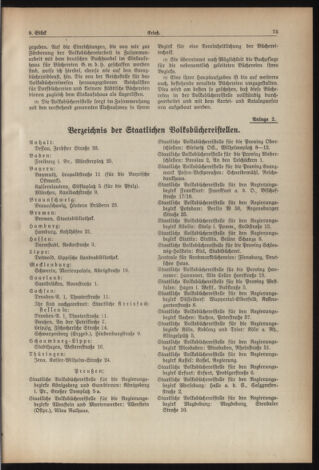 Verordnungsblatt für die Dienstbereiche der Bundesministerien für Unterricht und kulturelle Angelegenheiten bzw. Wissenschaft und Verkehr 19390501 Seite: 15