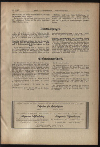 Verordnungsblatt für die Dienstbereiche der Bundesministerien für Unterricht und kulturelle Angelegenheiten bzw. Wissenschaft und Verkehr 19391015 Seite: 3