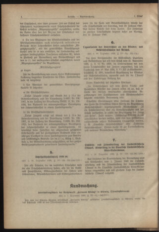 Verordnungsblatt für die Dienstbereiche der Bundesministerien für Unterricht und kulturelle Angelegenheiten bzw. Wissenschaft und Verkehr 19400101 Seite: 4