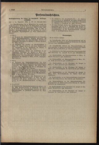 Verordnungsblatt für die Dienstbereiche der Bundesministerien für Unterricht und kulturelle Angelegenheiten bzw. Wissenschaft und Verkehr 19400101 Seite: 5