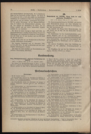 Verordnungsblatt für die Dienstbereiche der Bundesministerien für Unterricht und kulturelle Angelegenheiten bzw. Wissenschaft und Verkehr 19400131 Seite: 6