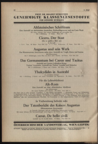 Verordnungsblatt für die Dienstbereiche der Bundesministerien für Unterricht und kulturelle Angelegenheiten bzw. Wissenschaft und Verkehr 19400315 Seite: 8