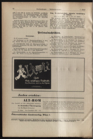 Verordnungsblatt für die Dienstbereiche der Bundesministerien für Unterricht und kulturelle Angelegenheiten bzw. Wissenschaft und Verkehr 19400331 Seite: 10