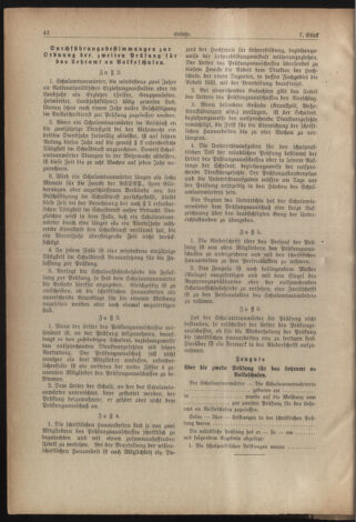 Verordnungsblatt für die Dienstbereiche der Bundesministerien für Unterricht und kulturelle Angelegenheiten bzw. Wissenschaft und Verkehr 19400331 Seite: 6