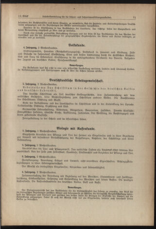 Verordnungsblatt für die Dienstbereiche der Bundesministerien für Unterricht und kulturelle Angelegenheiten bzw. Wissenschaft und Verkehr 19400601 Seite: 11