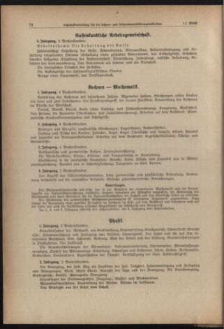 Verordnungsblatt für die Dienstbereiche der Bundesministerien für Unterricht und kulturelle Angelegenheiten bzw. Wissenschaft und Verkehr 19400601 Seite: 12