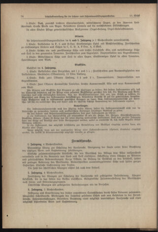 Verordnungsblatt für die Dienstbereiche der Bundesministerien für Unterricht und kulturelle Angelegenheiten bzw. Wissenschaft und Verkehr 19400601 Seite: 16