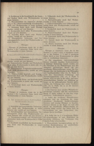 Verordnungsblatt für die Dienstbereiche der Bundesministerien für Unterricht und kulturelle Angelegenheiten bzw. Wissenschaft und Verkehr 19460201 Seite: 29