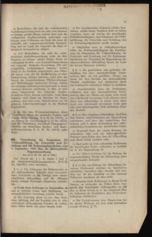 Verordnungsblatt für die Dienstbereiche der Bundesministerien für Unterricht und kulturelle Angelegenheiten bzw. Wissenschaft und Verkehr 19460201 Seite: 33