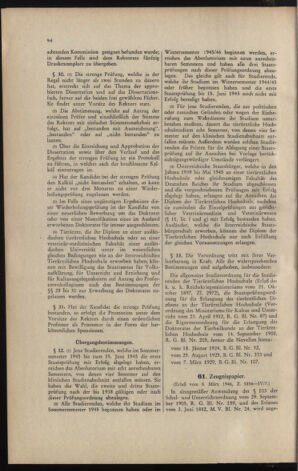 Verordnungsblatt für die Dienstbereiche der Bundesministerien für Unterricht und kulturelle Angelegenheiten bzw. Wissenschaft und Verkehr 19460501 Seite: 6